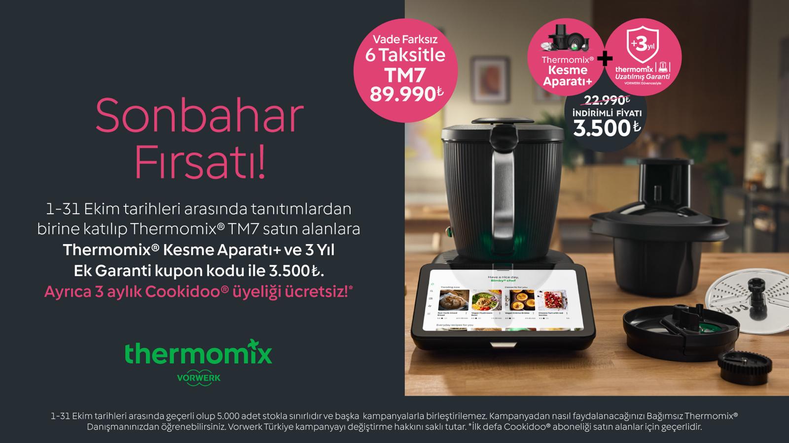 Thermomix TM7 güncel fiyat ve kampanya görseli