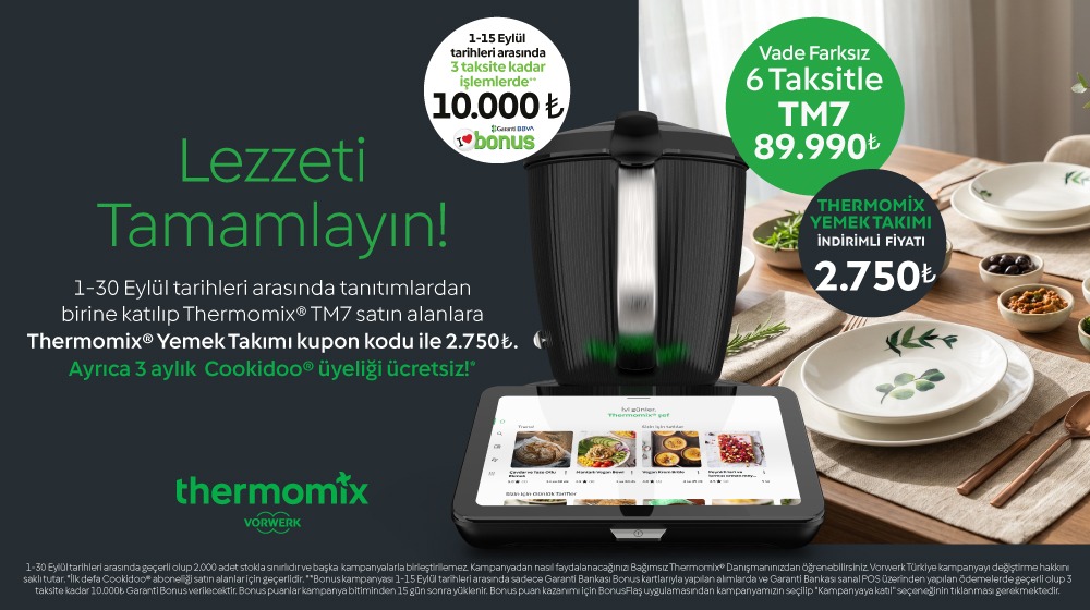 Thermomix TM7 kampanya görseli